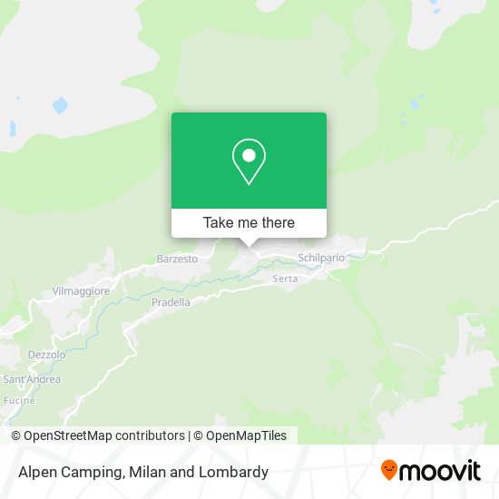 Alpen Camping map