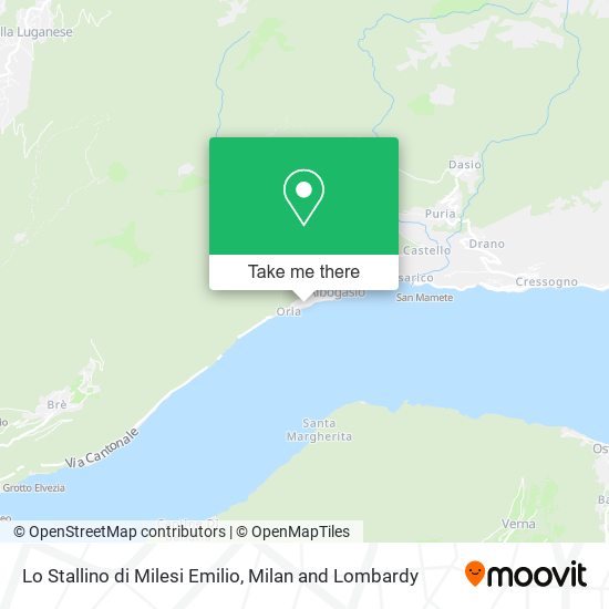 Lo Stallino di Milesi Emilio map