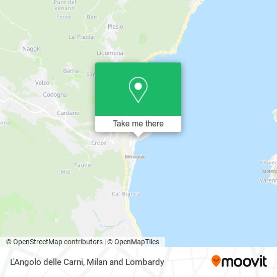L'Angolo delle Carni map
