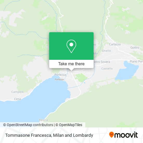 Tommasone Francesca map
