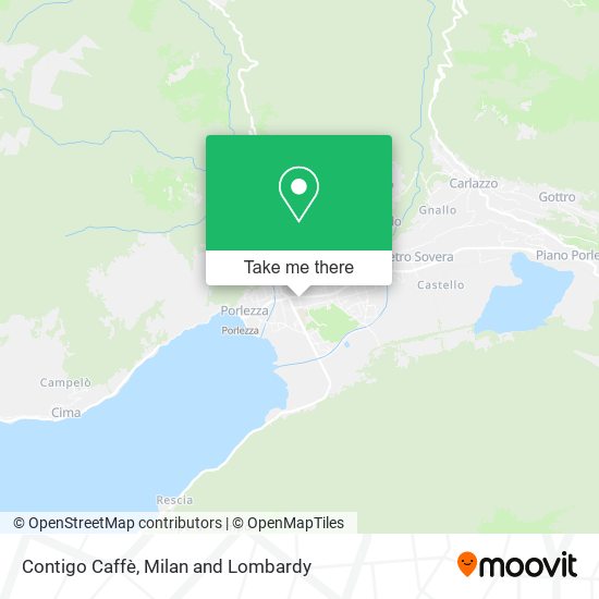 Contigo Caffè map