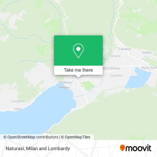 Naturasì map