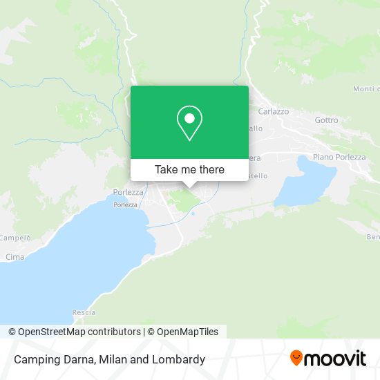 Camping Darna map