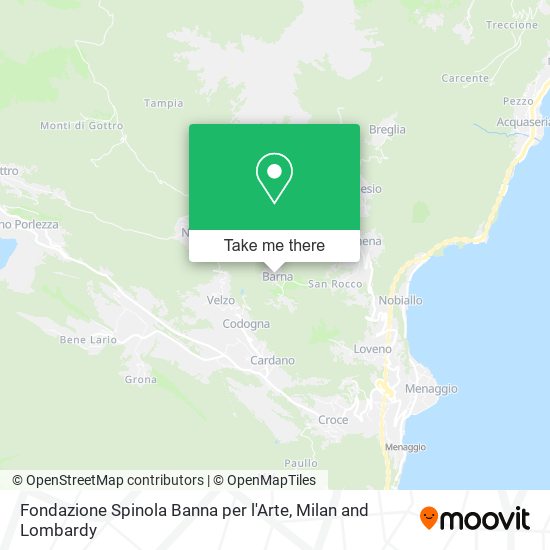 Fondazione Spinola Banna per l'Arte map