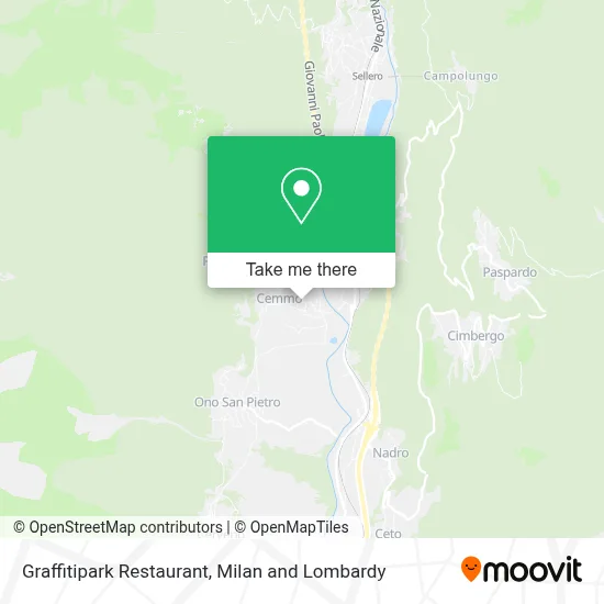 Graffitipark Restaurant map