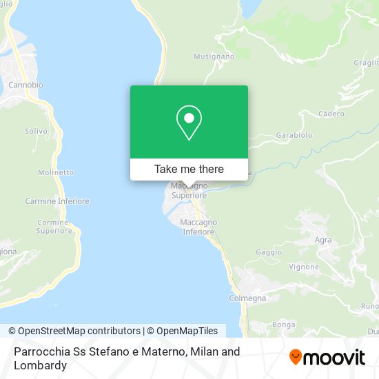 Parrocchia Ss Stefano e Materno map