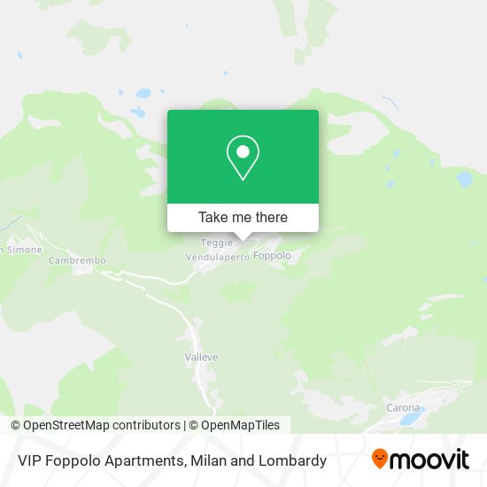 VIP Foppolo Apartments map