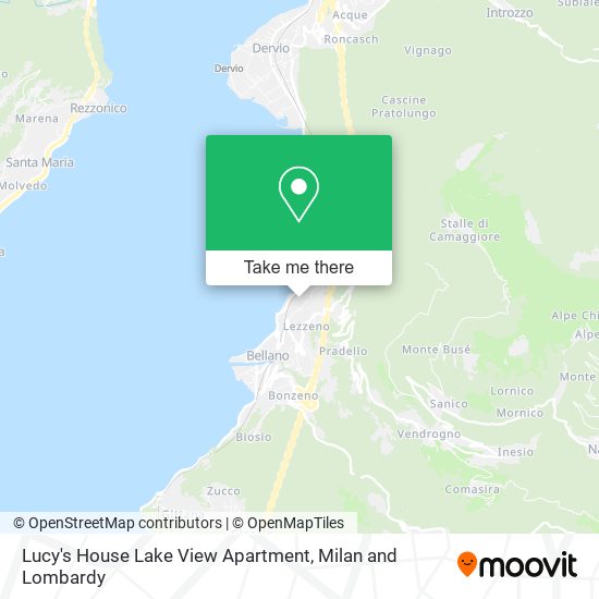 Lucy's House Lake View Apartment map