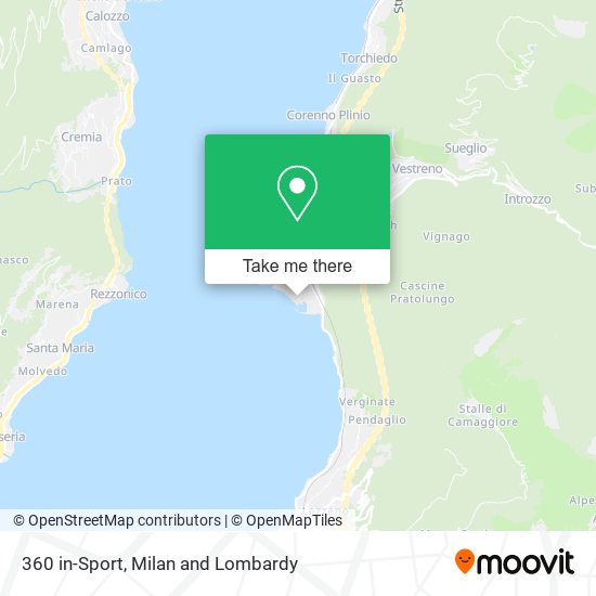 360 in-Sport map
