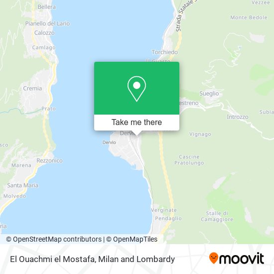 El Ouachmi el Mostafa map