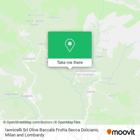 Iannicelli Srl Olive Baccalà Frutta Secca Dolciario map