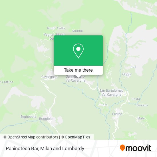 Paninoteca Bar map