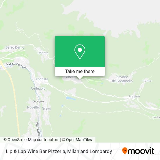 Lip & Lap Wine Bar Pizzeria map