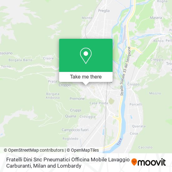 Fratelli Dini Snc Pneumatici Officina Mobile Lavaggio Carburanti map