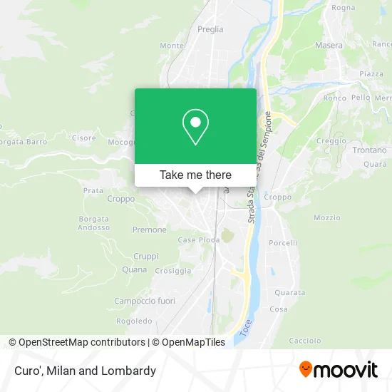 Curo' map