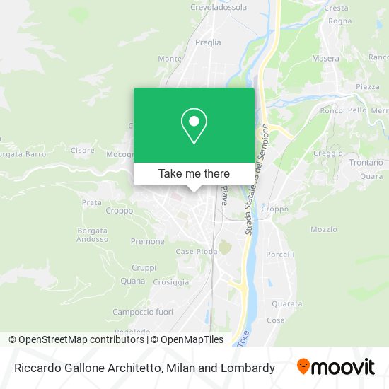 Riccardo Gallone Architetto map