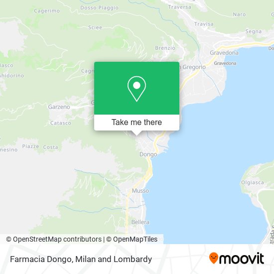 Farmacia Dongo map