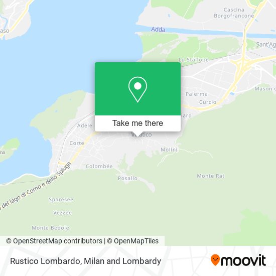 Rustico Lombardo map