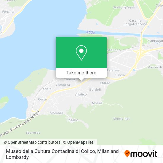 Museo della Cultura Contadina di Colico map
