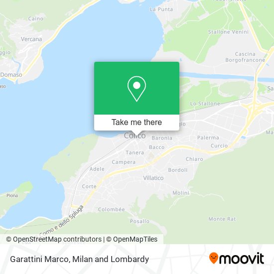 Garattini Marco map