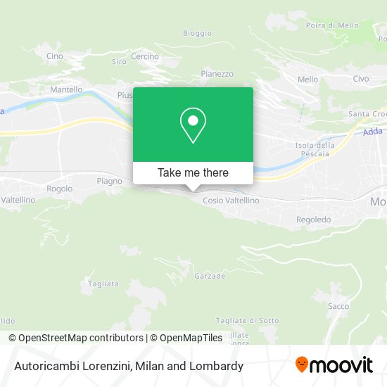 Autoricambi Lorenzini map