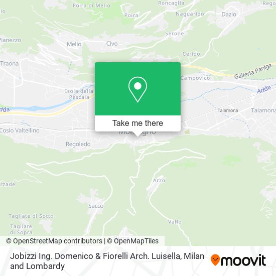 Jobizzi Ing. Domenico & Fiorelli Arch. Luisella map