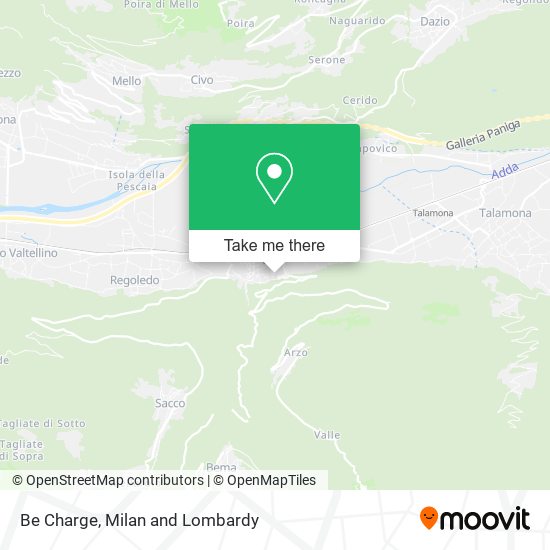 Be Charge map