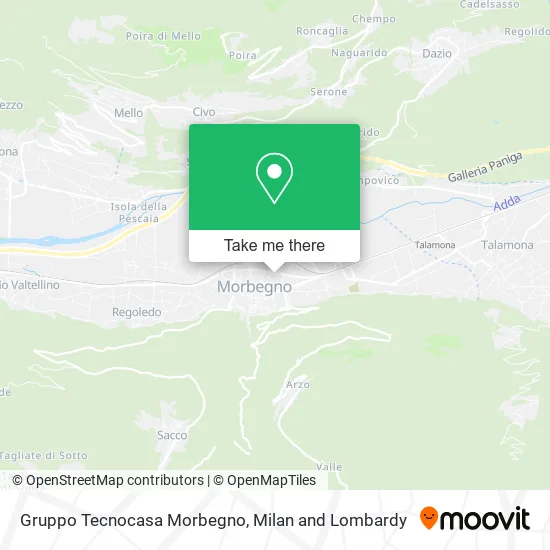 Gruppo Tecnocasa Morbegno map