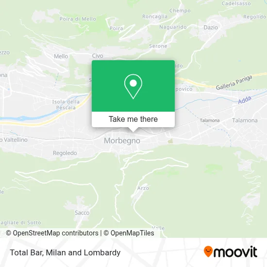 Total Bar map