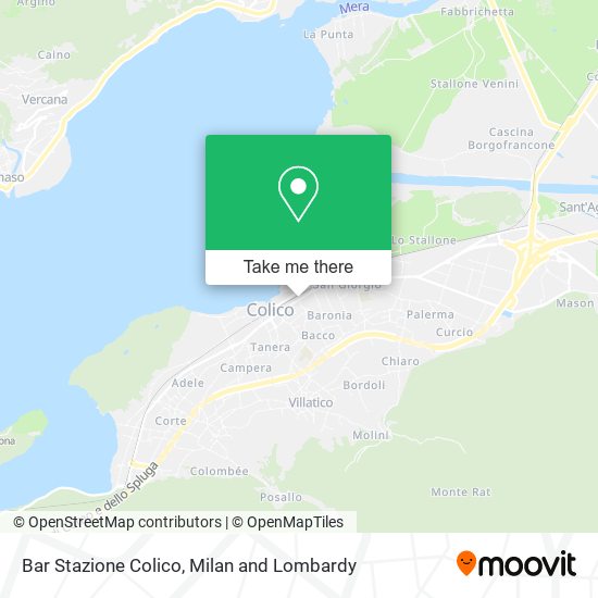 Bar Stazione Colico map