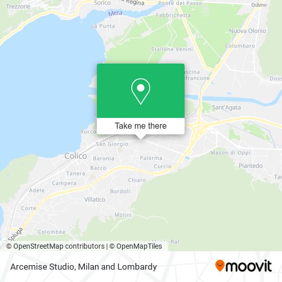 Arcemise Studio map