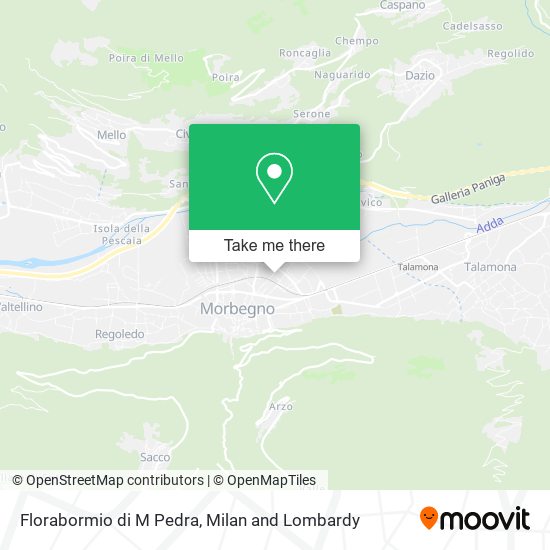 Florabormio di M Pedra map