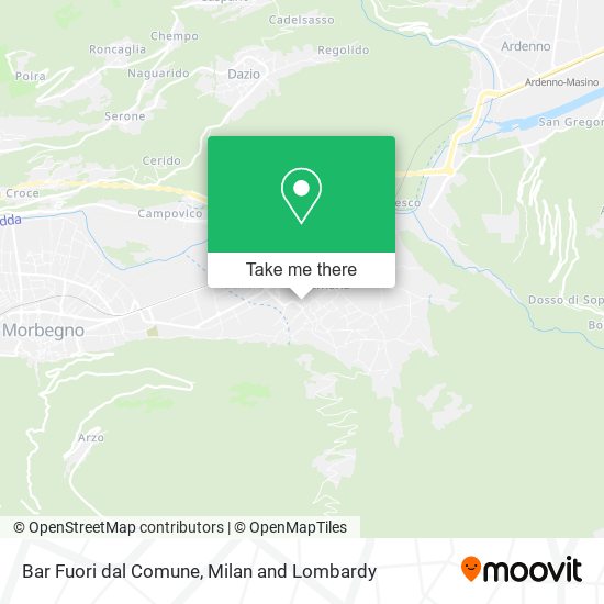 Bar Fuori dal Comune map