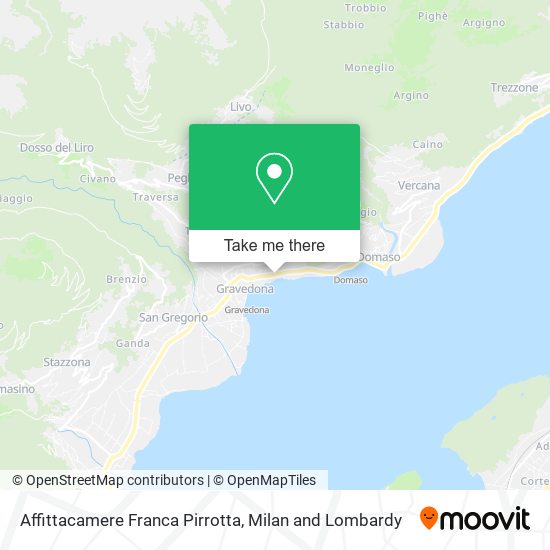 Affittacamere Franca Pirrotta map