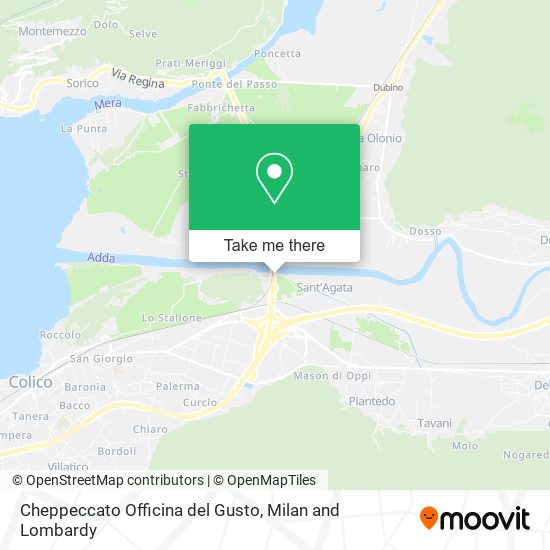 Cheppeccato Officina del Gusto map