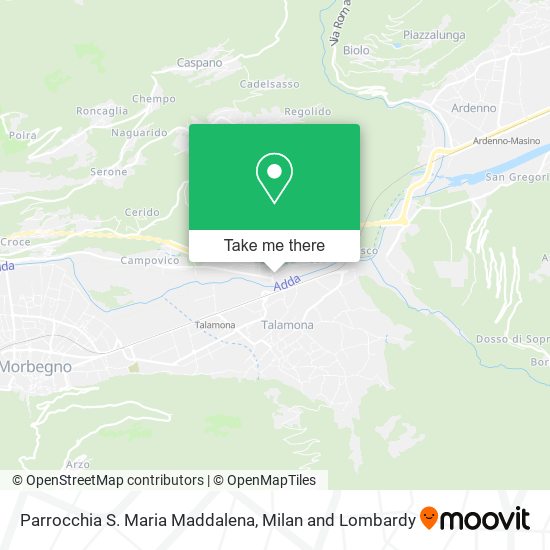 Parrocchia S. Maria Maddalena map