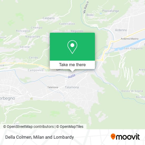 Della Colmen map