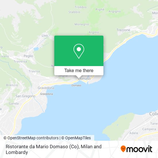 Ristorante da Mario Domaso (Co) map