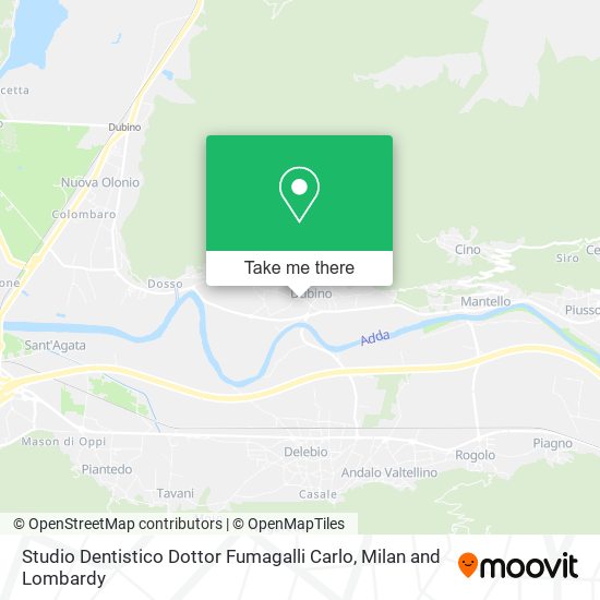 Studio Dentistico Dottor Fumagalli Carlo map
