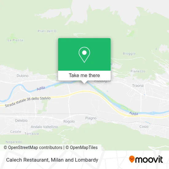 Calech Restaurant map