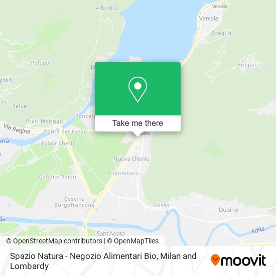 Spazio Natura - Negozio Alimentari Bio map