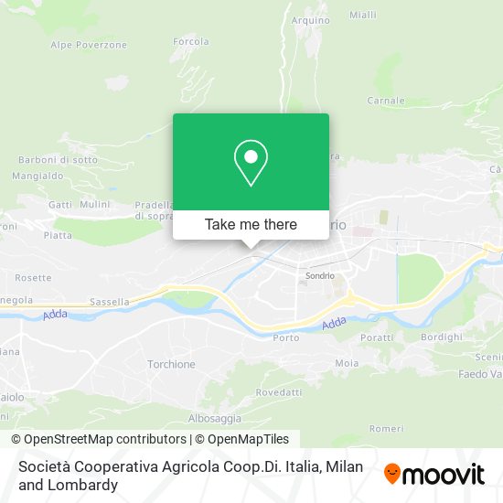 Società Cooperativa Agricola Coop.Di. Italia map