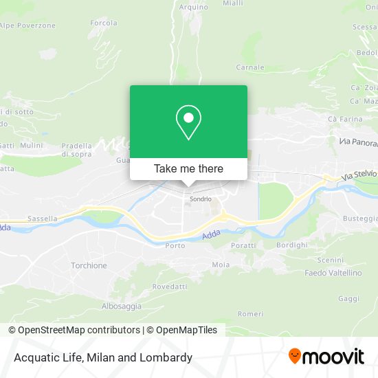 Acquatic Life map