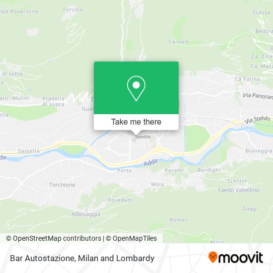 Bar Autostazione map