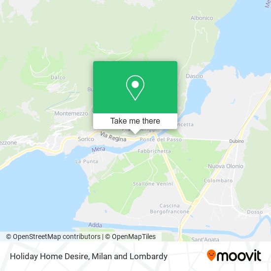 Holiday Home Desire map