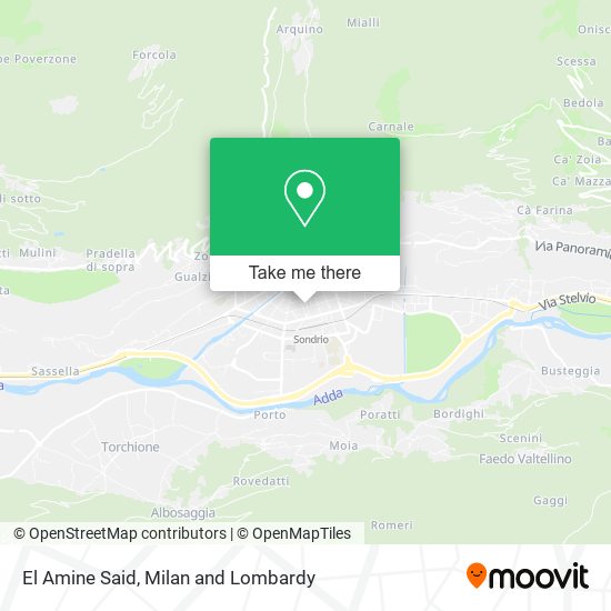 El Amine Said map