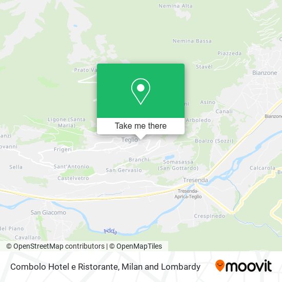 Combolo Hotel e Ristorante map