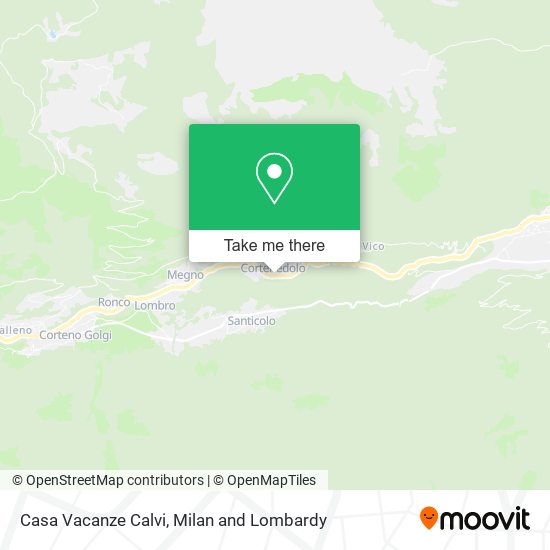 Casa Vacanze Calvi map