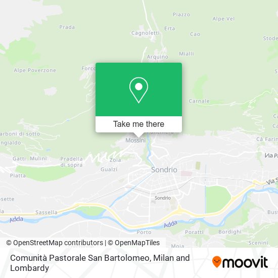 Comunità Pastorale San Bartolomeo map