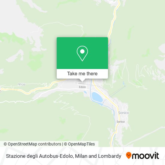 Stazione degli Autobus-Edolo map